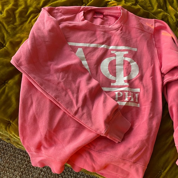 ALPHA PHI COMFORT COLORS SWEATSHIRT - Picture 3 of 3